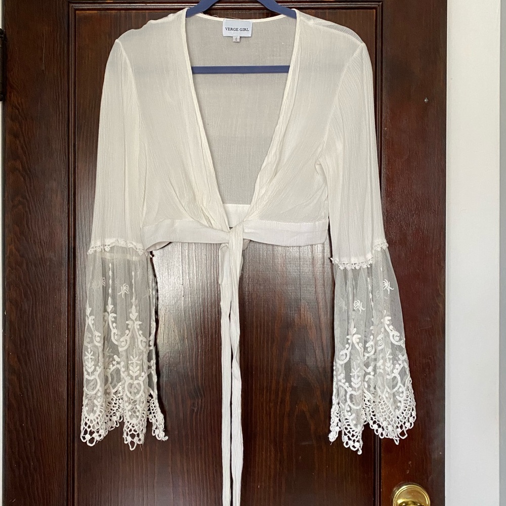 Verge girl wrap top
